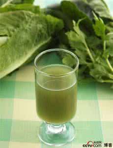 青菜汁 一杯青菜汁，让你远离25种恶疾