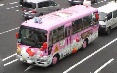日本痛车 痛车文化!日本越来越可爱的校车