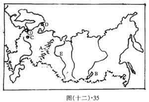 亚洲耕地面积最大的 亚洲耕地面积最大的国家是 读某国轮廓图。完成各题小题1:该国的地理特征。