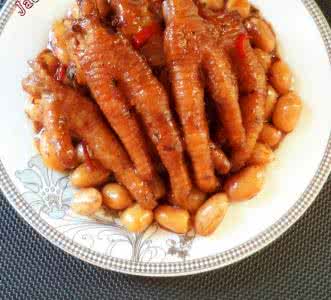 广东粤菜豆豉虎皮凤爪 粤式早茶茶点----豉汁蒸凤爪