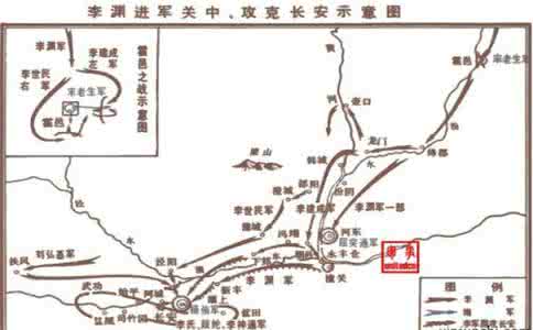 李渊在太原起兵时 李渊起兵的路线 起兵时有多少兵