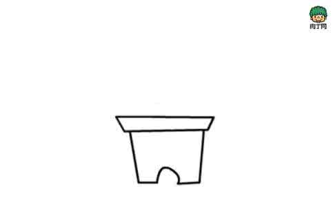 儿童简笔画教程 【儿童画】儿童简笔画教程72：仙人掌的简笔画画法教程图解