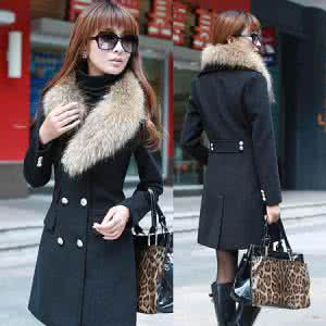 韩版毛呢大衣裁剪图 毛呢大衣，时尚韩版【图】