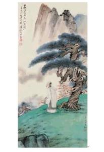 张大千诗词 【美文美诗】张大千三跪红颜知己