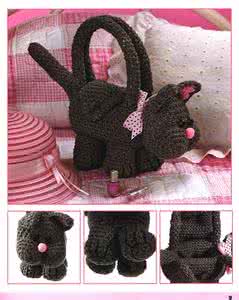 口金包包动物钩针图解 【钩针教程】漂亮的动物包包