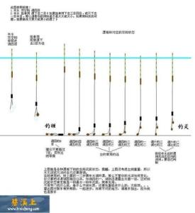 台钓挂蚯蚓调漂图解 台钓挂蚯蚓调漂技巧！