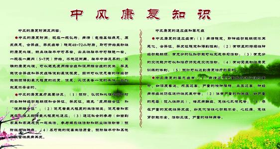 中风防治 再见吧，中风——中风简明防治方案送给您！