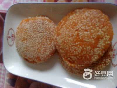 糯米红薯饼 芝麻红薯饼