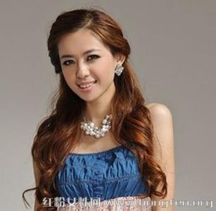全头卷发发型图片 公主卷发型 超气质女生公主头卷发发型图片