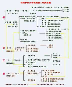 红楼梦人物关系图 红楼梦人物关系图示
