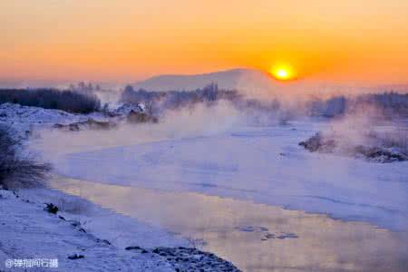 鄂伦春旗天气预报甘河 内蒙古·鲜为人知的鄂伦春甘河日出冰雪秘境