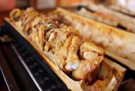 广西竹筒鸡的做法 竹筒鸡