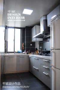 小户型整体橱柜效果图 小户型开放式厨房、简单厨房设计、厨房橱柜装修、厨房整体橱柜效果图、开放式厨房设计图