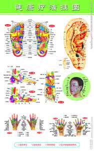 手掌健康疗法图 健康疗法