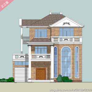 自建新农村别墅图大全 新农村8x12米自建别墅 6套新农村三层欧式自建别墅户型，为啥喜欢第5套？