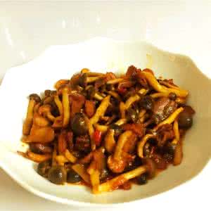 干锅茶树菇 超级下饭的川味  干锅茶树菇