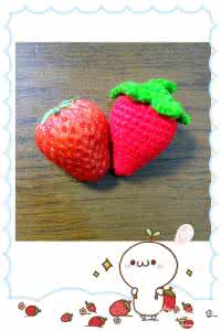 钩针编织草莓视频教程 钩针教程----“草莓”
