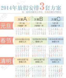 10月1日放假安排2014 10月1日放假 2014年10月1日放假安排通知