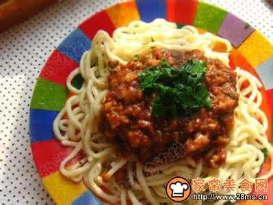 番茄酱拌面的做法大全 茄菇酱拌面的做法