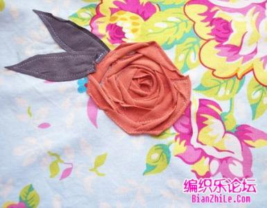 玫瑰花的缝制 玫瑰花缝制