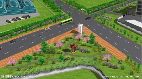 道路交叉测量 道路交叉