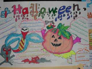 万圣节英语手抄报内容 万圣节手抄报的内容：万圣节服装由来