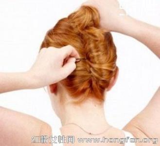 好看简单的夏日盘发 夏日妆----简单盘发