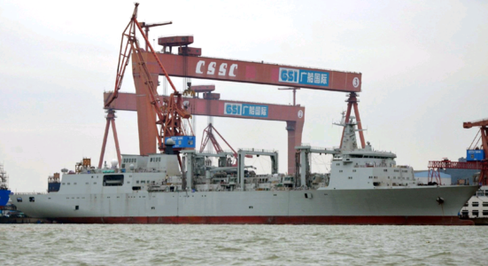 中国海军补给舰 中国海军903补给舰跟不上航母 解读未来5万吨大补