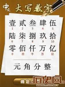 大写数字谁发明的 大写数字是谁发明的 史上唯一女皇武则天为反贪发明汉语大写数字