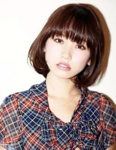 瘦脸短发发型 合胖脸女生的短发发型 瘦脸很简单
