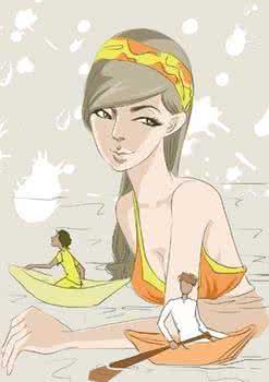 脚踏两只船的女人 脚踏两只船的女人不能娶