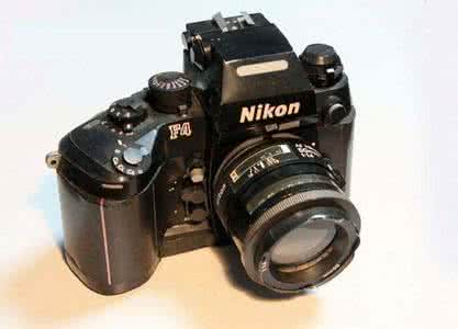 尼康全画幅单反相机 【纸模型】尼康Nikon F4单反相机纸模型免费下载