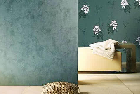 客厅墙纸的选择 爱上墙纸的多表情 客厅墙纸