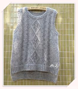 女式棒针开衫编织图解 春秋棒针开衫----“弯弯花”