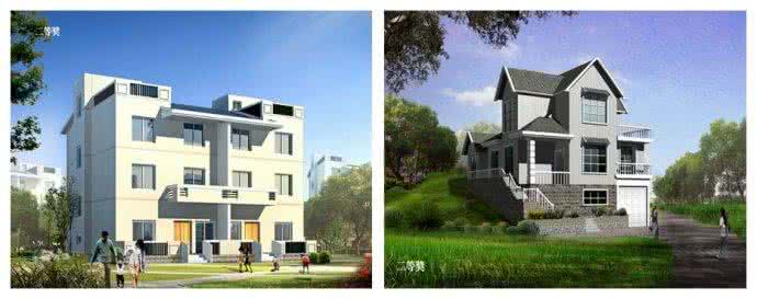 农村自建房屋设计图 自建房屋展示图