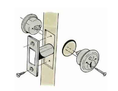 球形门锁开孔尺寸图 球形门锁怎么拆图解 图解分析木工装修门锁开孔安装全过程，又涨见识了！