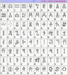 甲骨文图片大全 转载 甲骨文大全