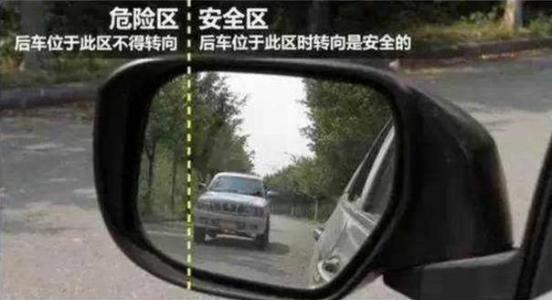 古时为官之人必要时或 用后视镜判断车距，简单实用必要时还能自救