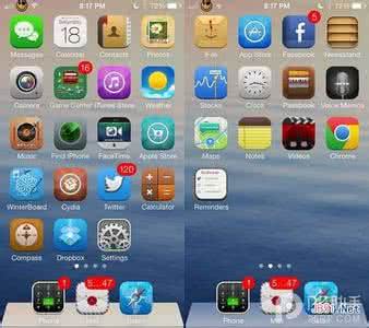 越狱后必装插件 iOS7/8越狱装这款插件可回归iOS6风格