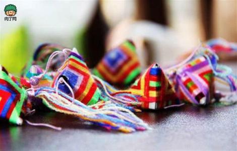 端午节五彩粽子 传统文化 手把手教您制作端午节彩粽