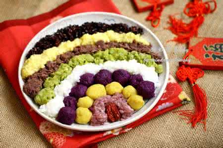 身为一道彩虹 给年夜饭餐桌增添一道彩虹---彩虹年糕