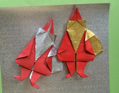 手工折纸圣诞老人 圣诞老人手工折纸教程