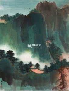 谢稚柳山水画 谢稚柳作品精选集-山水篇