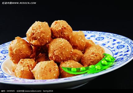 炸豆腐丸子 (转载)健康美味豆腐丸