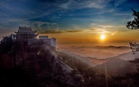 天台晓日图片 天台晓日