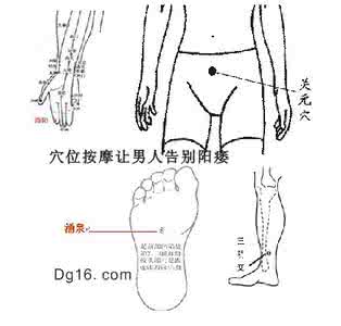 可以治疗阳痿的穴位按摩方法