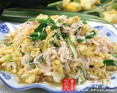 韭菜虾皮炒鸡蛋 韭菜虾皮炒鸡蛋的做法 虾皮韭菜炒蛋的做法