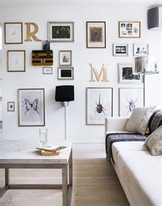 创意照片墙 照片墙家居装修图：60款2014最具创意照片墙设计方案