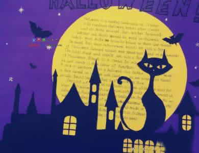 英语版万圣节的小故事 英语版万圣节手抄报 Happy Halloween