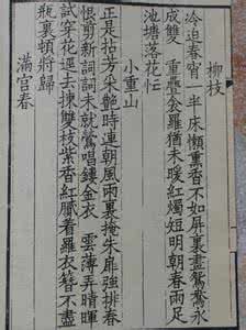 景刊宋金元明本词(12):景宋本梅屋诗余一卷